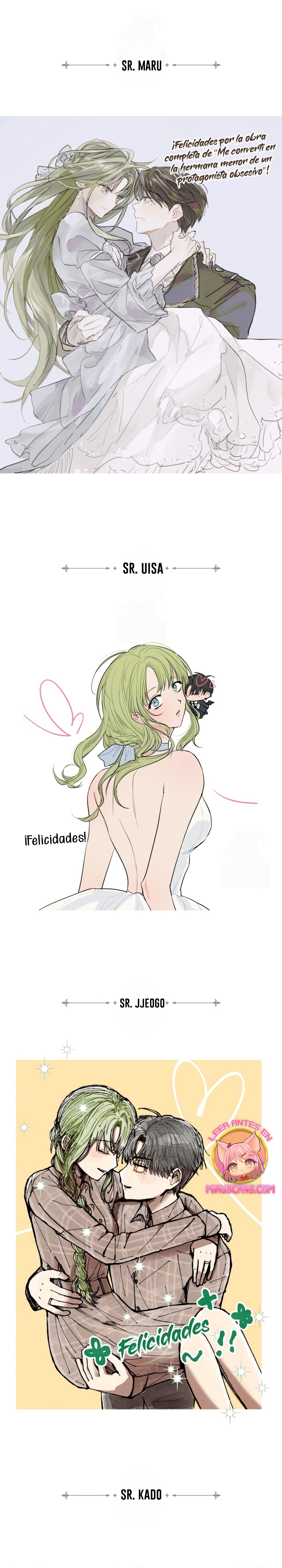 Me convertí en la hermana menor de un protagonista obsesivo Capítulo 110 - Página 34