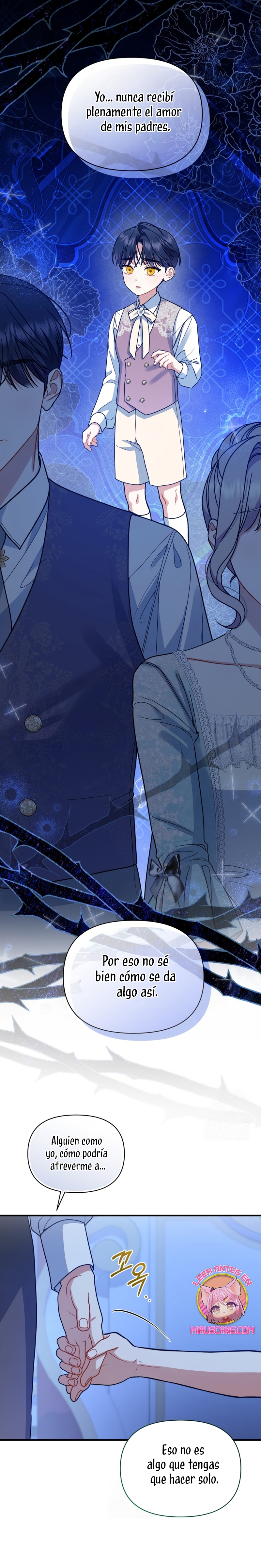 Me convertí en la hermana menor de un protagonista obsesivo Capítulo 110 - Página 9