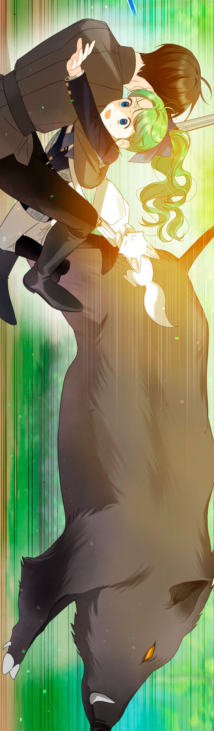 Me convertí en la hermana menor de un protagonista obsesivo Capítulo 15 - Página 63