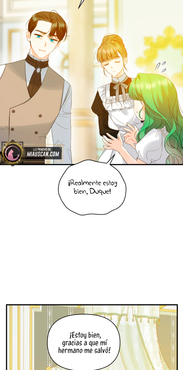 Me convertí en la hermana menor de un protagonista obsesivo Capítulo 16 - Página 41