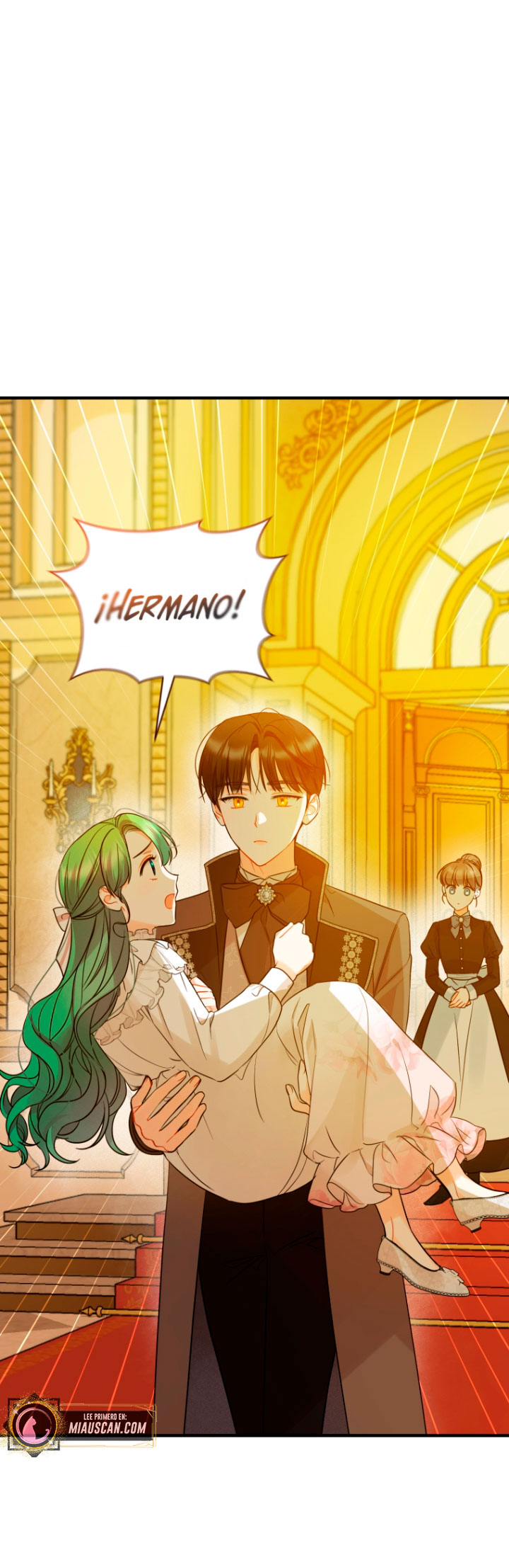 Me convertí en la hermana menor de un protagonista obsesivo Capítulo 22 - Página 51