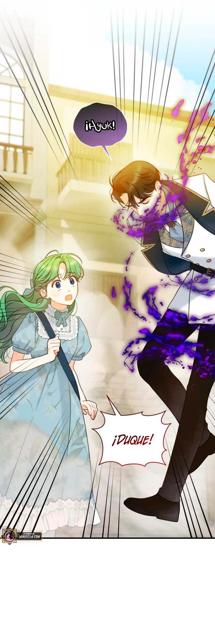 Me convertí en la hermana menor de un protagonista obsesivo Capítulo 25 - Página 43