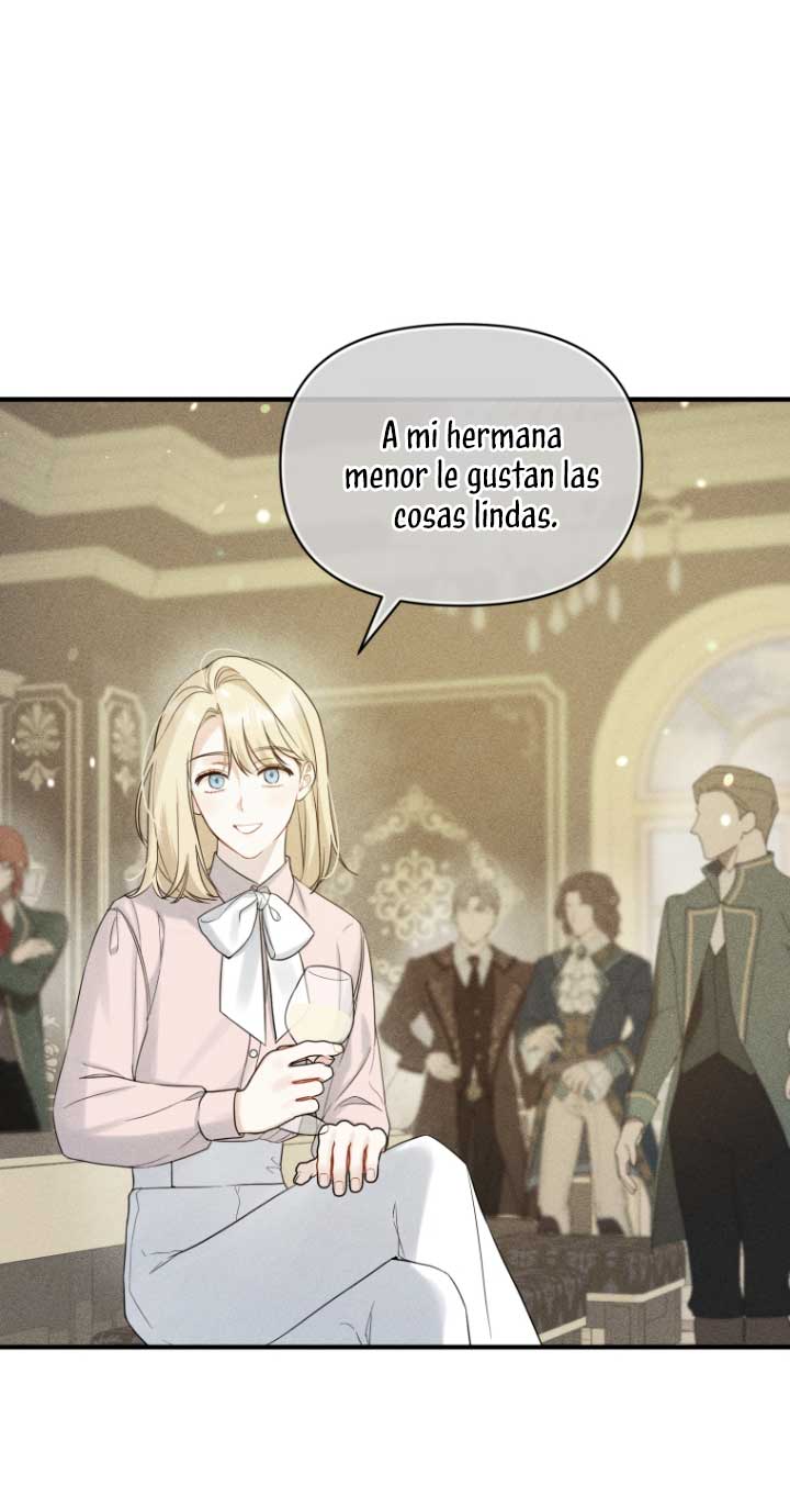 Me convertí en la hermana menor de un protagonista obsesivo Capítulo 25 - Página 63