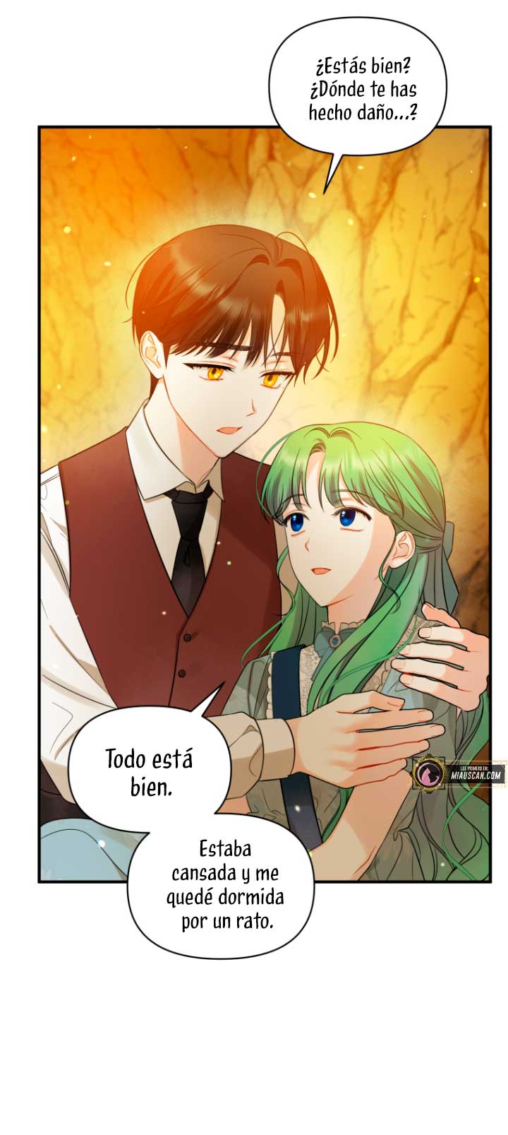 Me convertí en la hermana menor de un protagonista obsesivo Capítulo 28 - Página 51