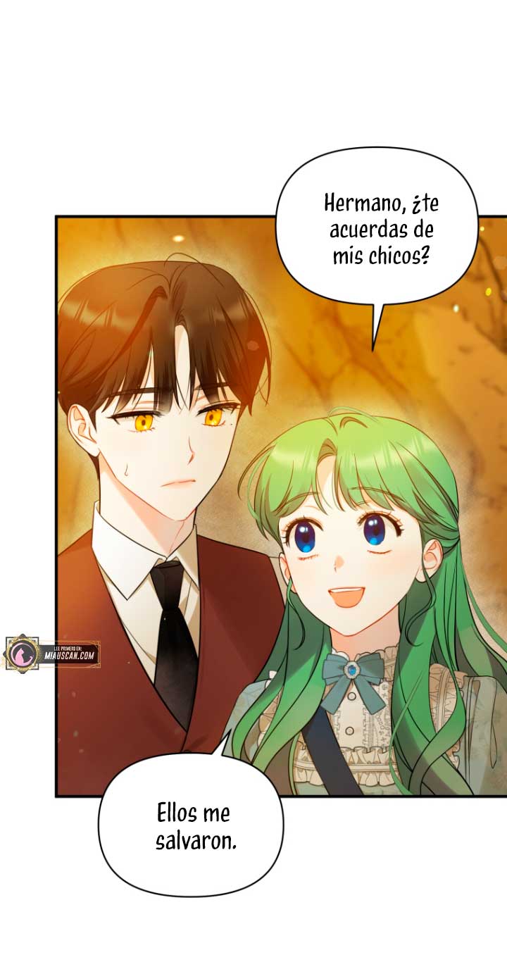 Me convertí en la hermana menor de un protagonista obsesivo Capítulo 28 - Página 59