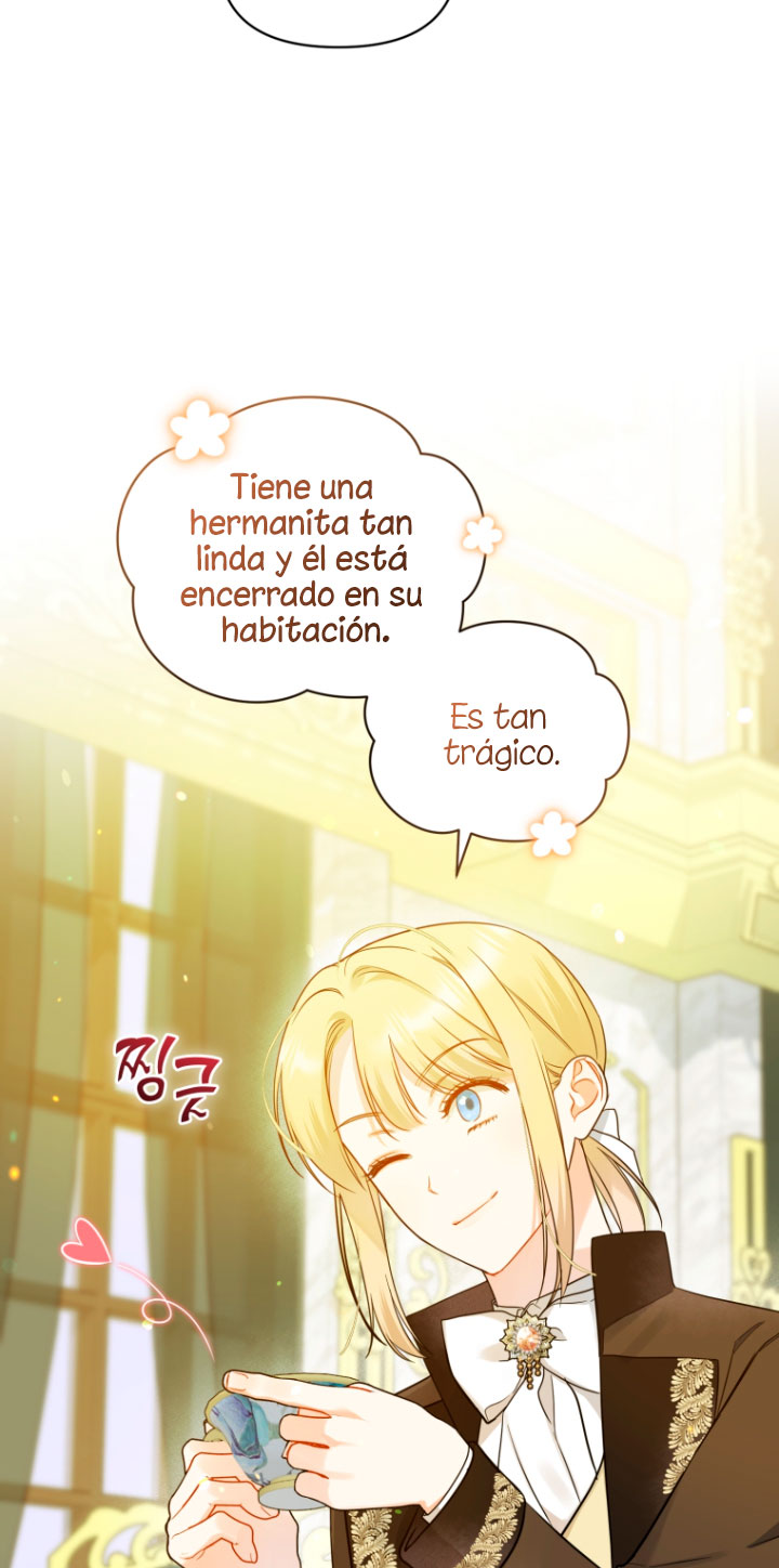 Me convertí en la hermana menor de un protagonista obsesivo Capítulo 32 - Página 35