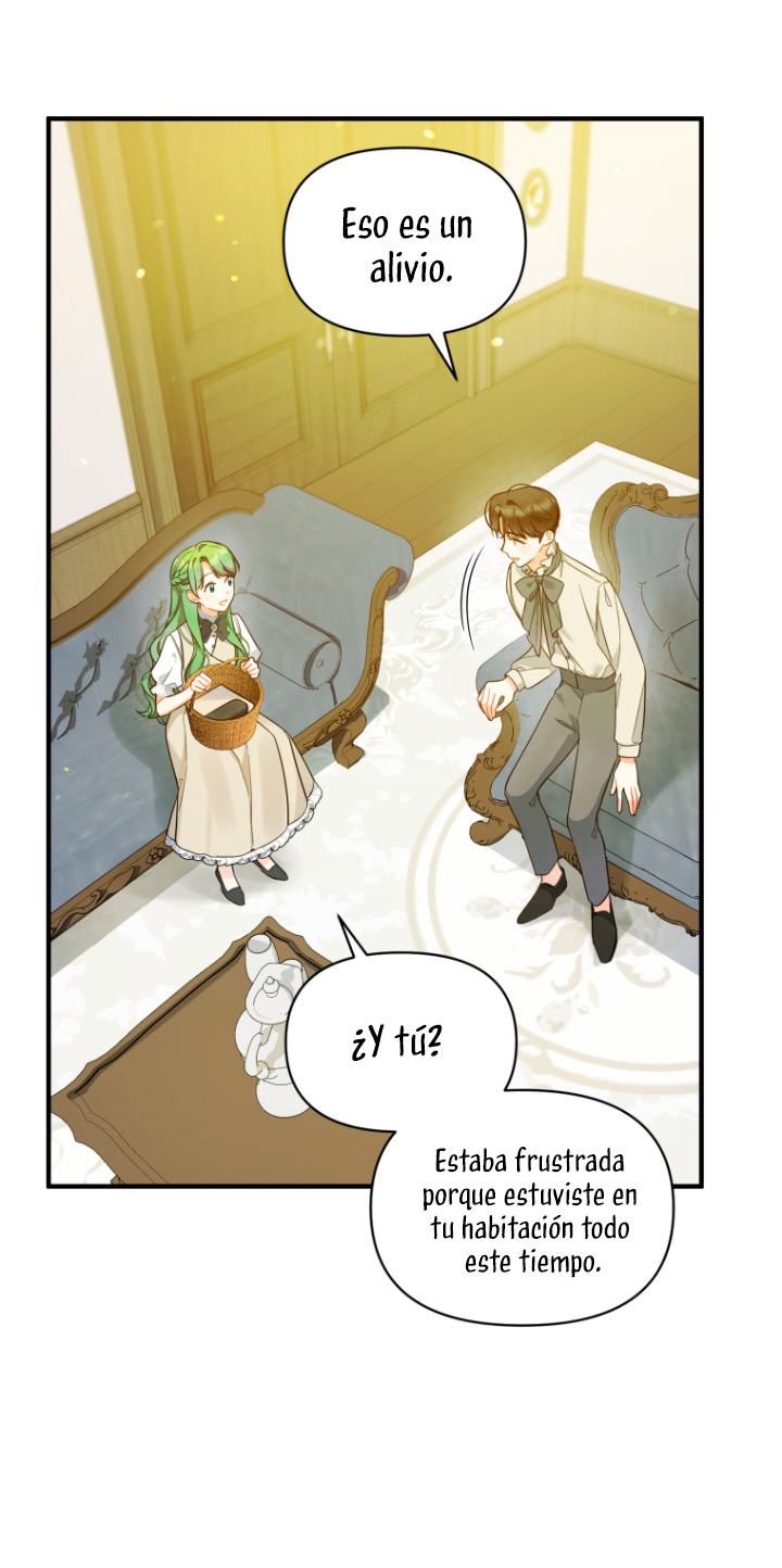 Me convertí en la hermana menor de un protagonista obsesivo Capítulo 33 - Página 37