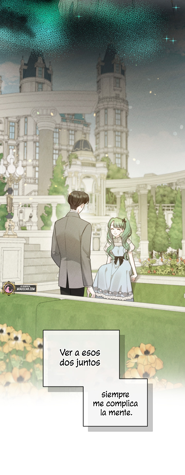 Me convertí en la hermana menor de un protagonista obsesivo Capítulo 33 - Página 54