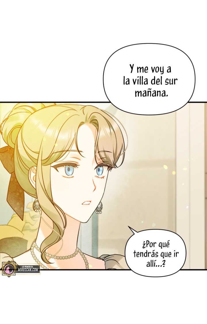 Me convertí en la hermana menor de un protagonista obsesivo Capítulo 34 - Página 39