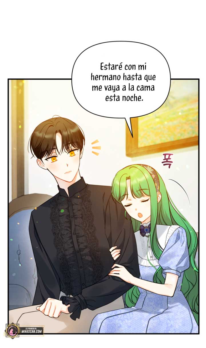 Me convertí en la hermana menor de un protagonista obsesivo Capítulo 34 - Página 57