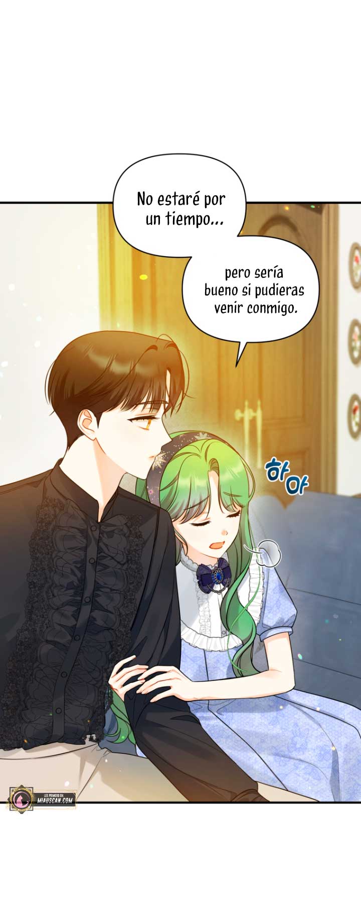 Me convertí en la hermana menor de un protagonista obsesivo Capítulo 34 - Página 61