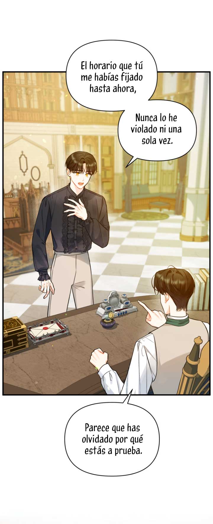 Me convertí en la hermana menor de un protagonista obsesivo Capítulo 35 - Página 21