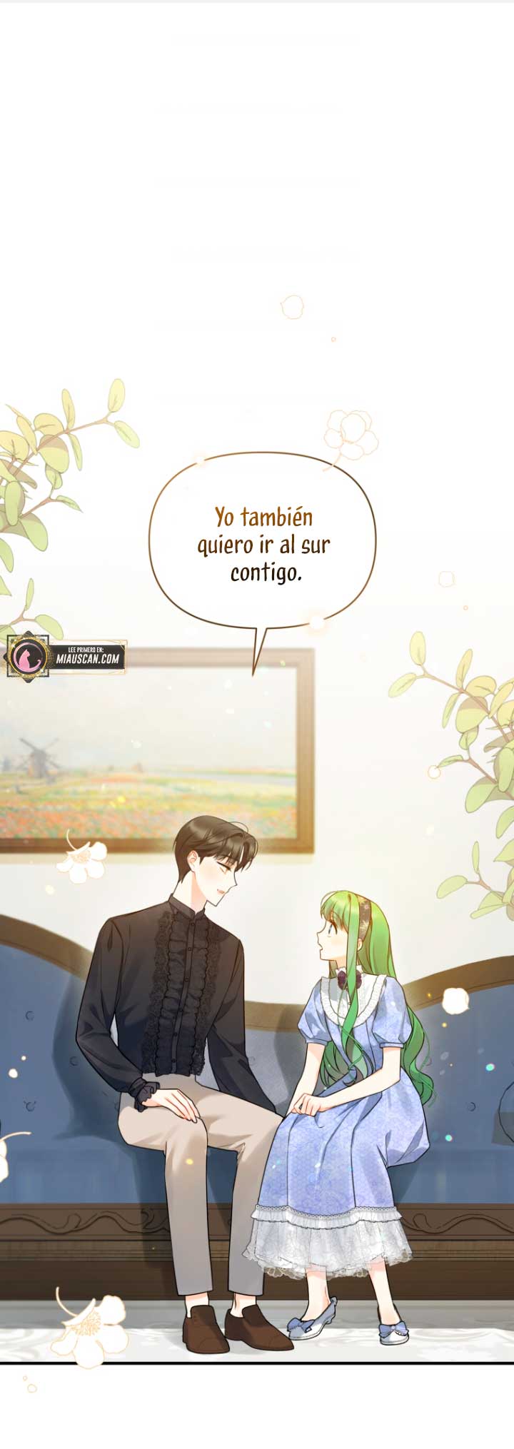 Me convertí en la hermana menor de un protagonista obsesivo Capítulo 35 - Página 4