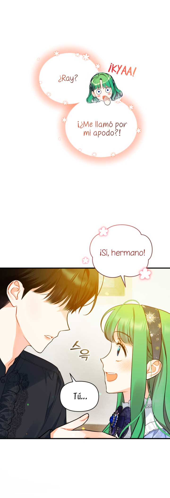 Me convertí en la hermana menor de un protagonista obsesivo Capítulo 35 - Página 55