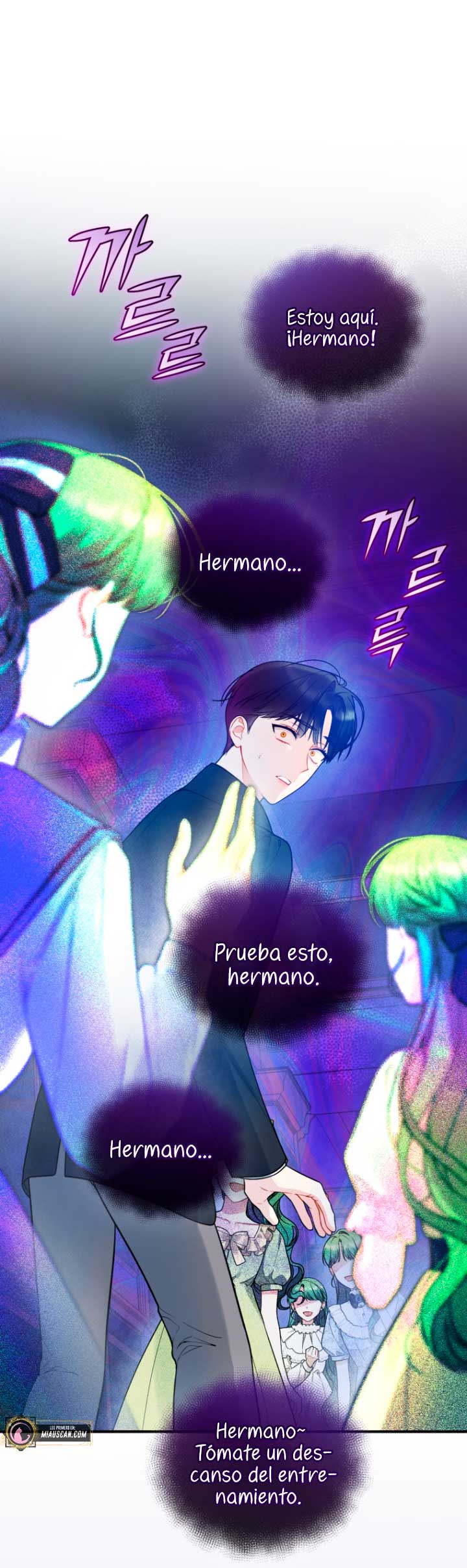 Me convertí en la hermana menor de un protagonista obsesivo Capítulo 38 - Página 56