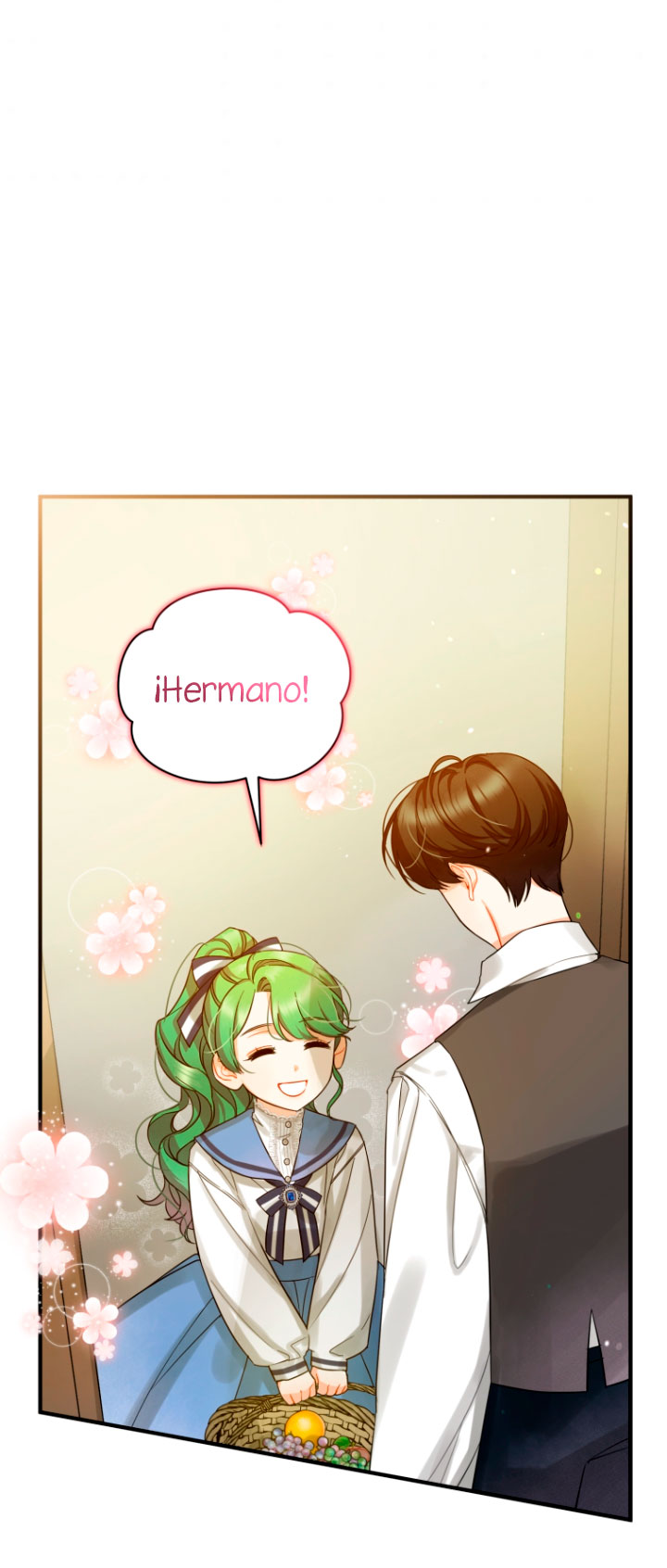 Me convertí en la hermana menor de un protagonista obsesivo Capítulo 4 - Página 57