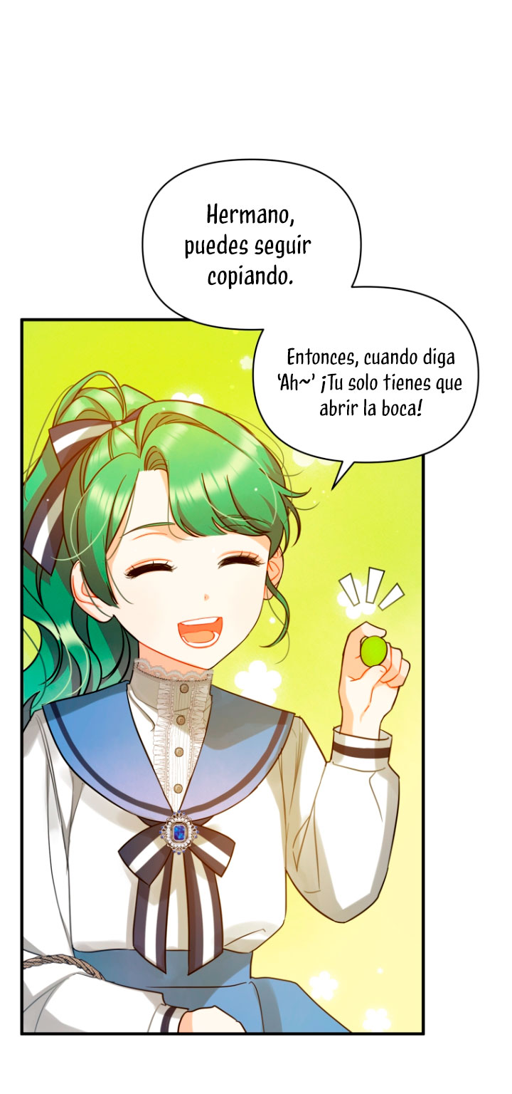 Me convertí en la hermana menor de un protagonista obsesivo Capítulo 4 - Página 74