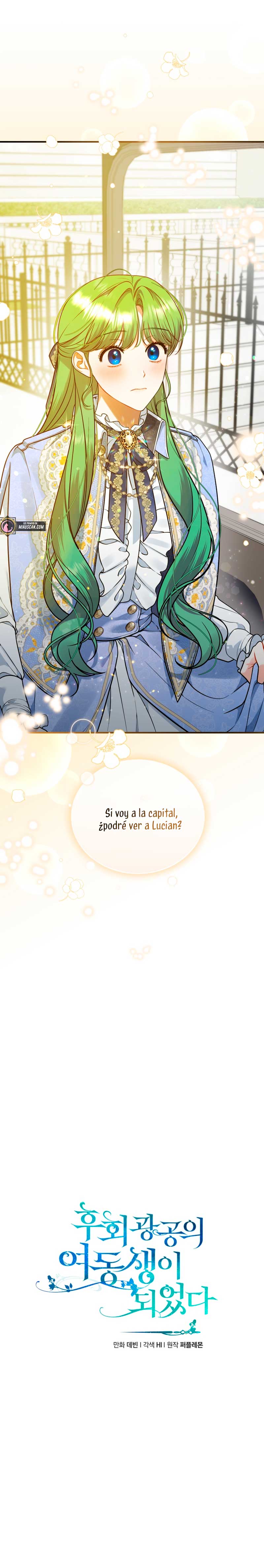 Me convertí en la hermana menor de un protagonista obsesivo Capítulo 41 - Página 6