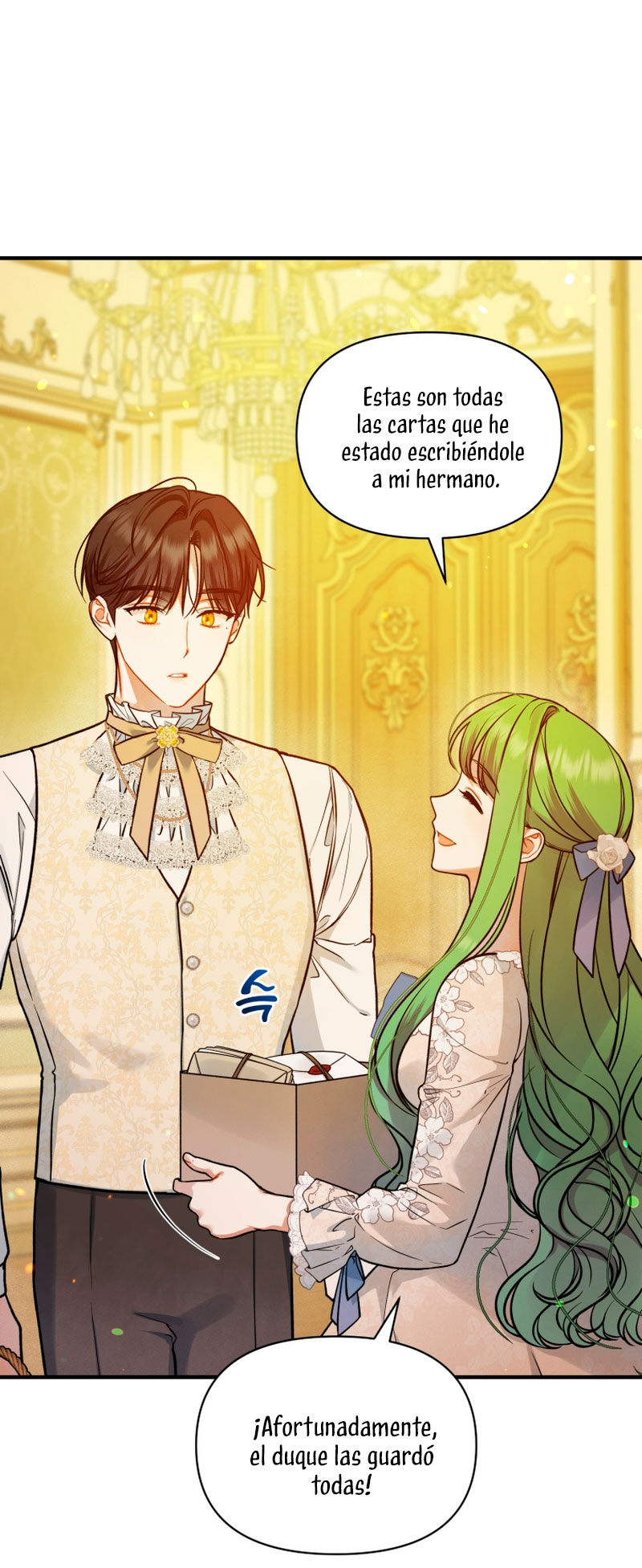 Me convertí en la hermana menor de un protagonista obsesivo Capítulo 43 - Página 38