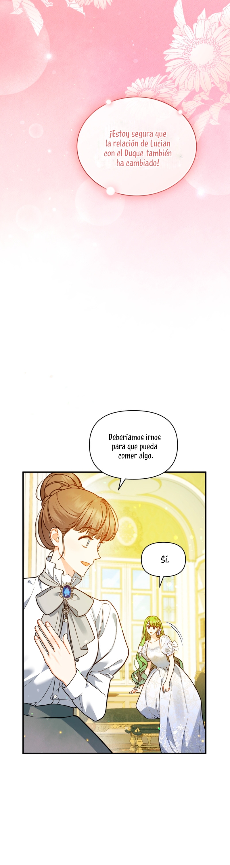 Me convertí en la hermana menor de un protagonista obsesivo Capítulo 44 - Página 42