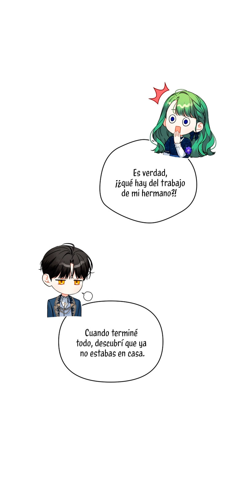 Me convertí en la hermana menor de un protagonista obsesivo Capítulo 46 - Página 43