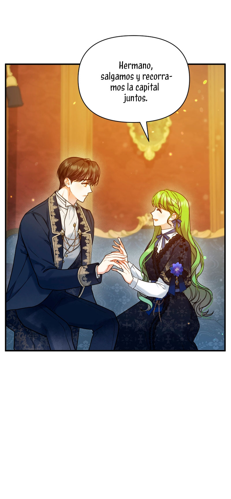 Me convertí en la hermana menor de un protagonista obsesivo Capítulo 46 - Página 50
