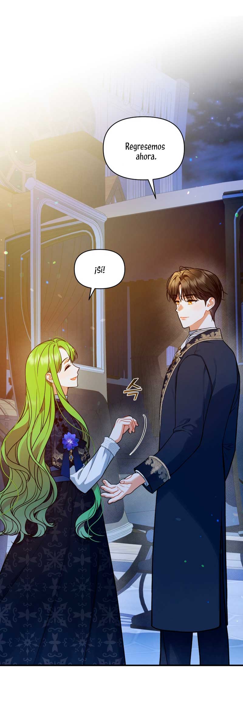 Me convertí en la hermana menor de un protagonista obsesivo Capítulo 47 - Página 8