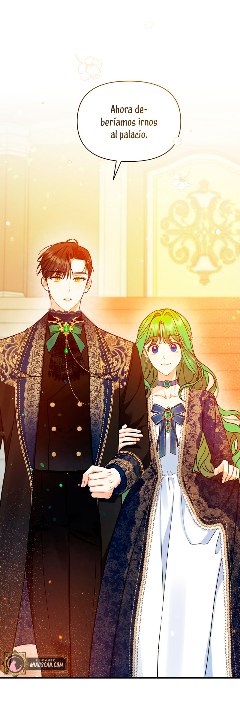 Me convertí en la hermana menor de un protagonista obsesivo Capítulo 48 - Página 38