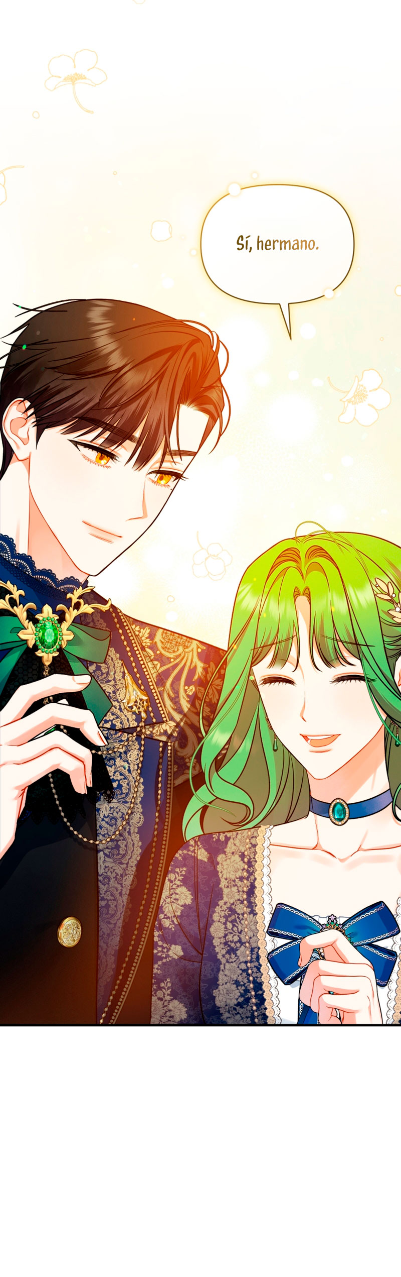 Me convertí en la hermana menor de un protagonista obsesivo Capítulo 48 - Página 43