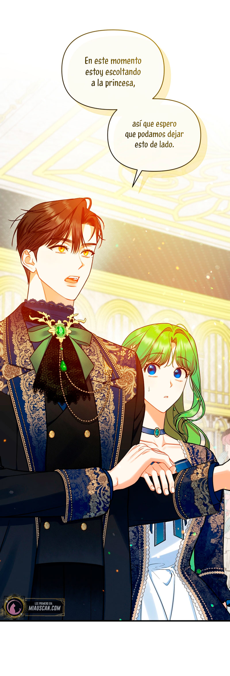 Me convertí en la hermana menor de un protagonista obsesivo Capítulo 48 - Página 54