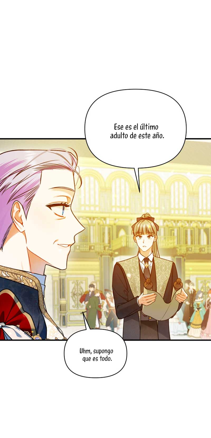 Me convertí en la hermana menor de un protagonista obsesivo Capítulo 50 - Página 52