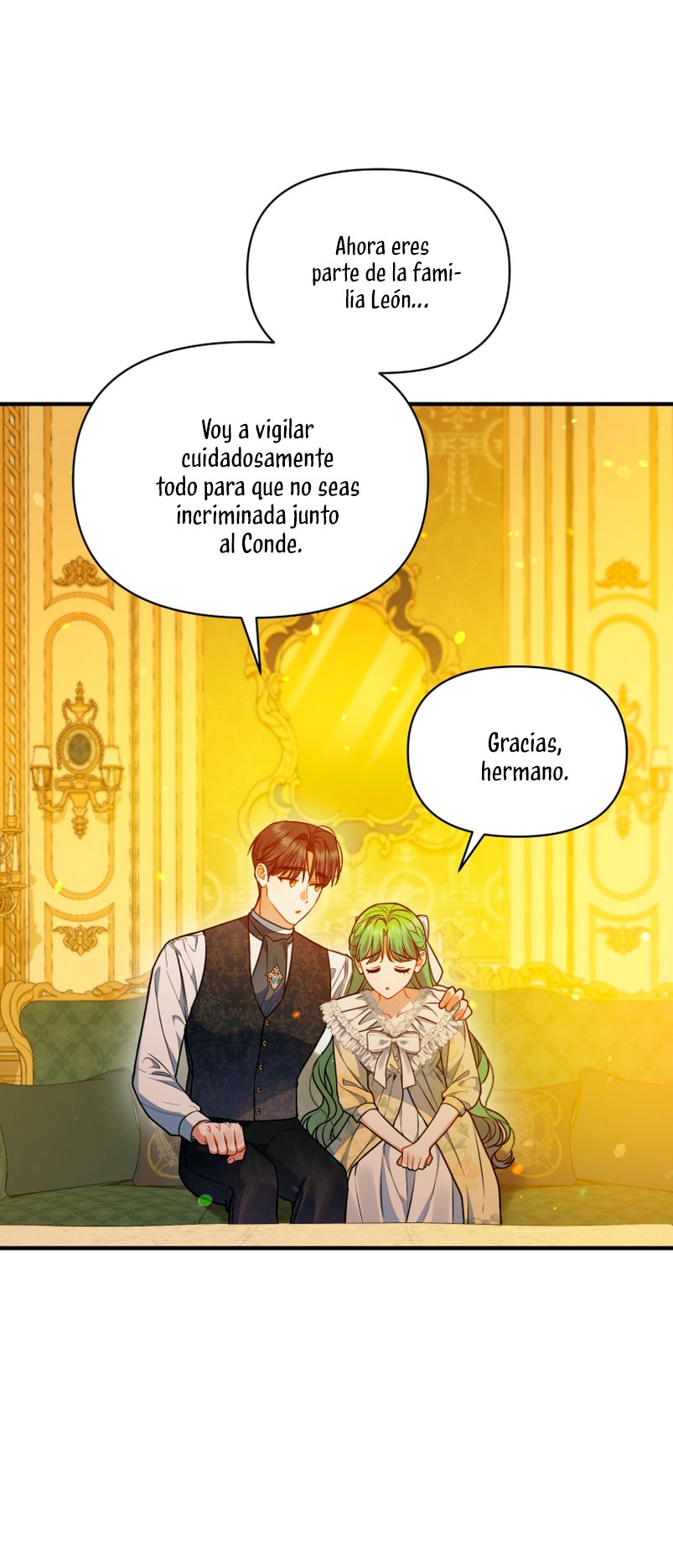 Me convertí en la hermana menor de un protagonista obsesivo Capítulo 53 - Página 46