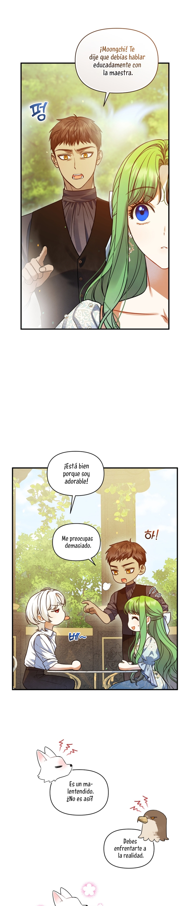 Me convertí en la hermana menor de un protagonista obsesivo Capítulo 54 - Página 10