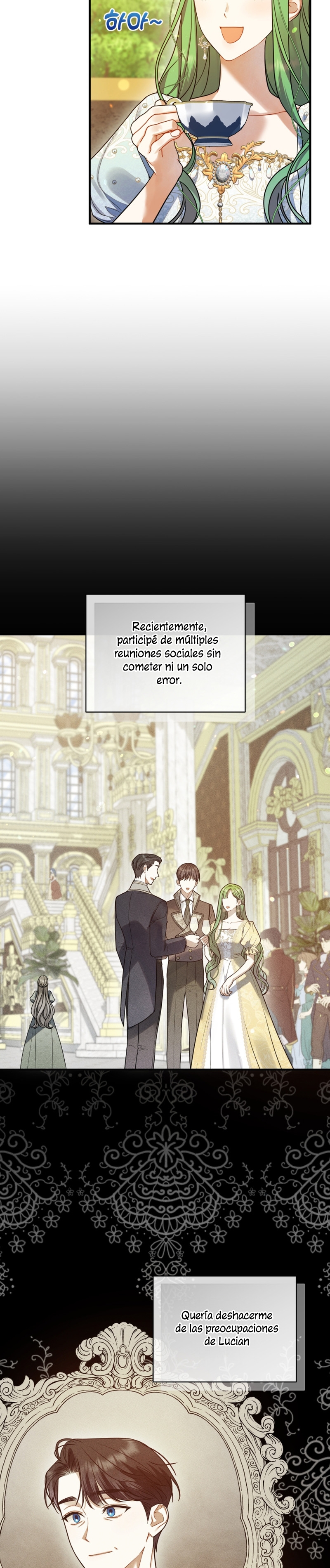 Me convertí en la hermana menor de un protagonista obsesivo Capítulo 54 - Página 4