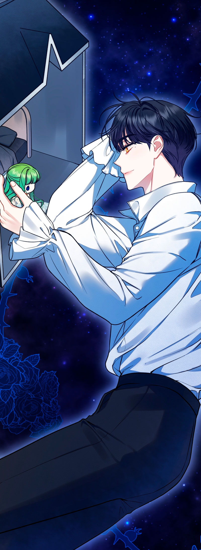 Me convertí en la hermana menor de un protagonista obsesivo Capítulo 55 - Página 65