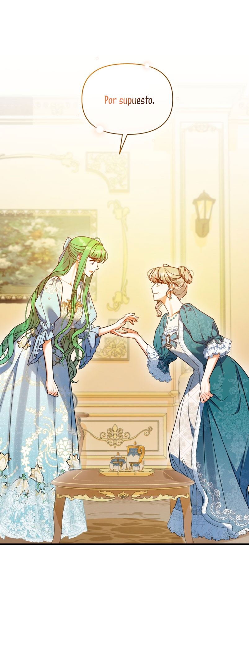 Me convertí en la hermana menor de un protagonista obsesivo Capítulo 56 - Página 55