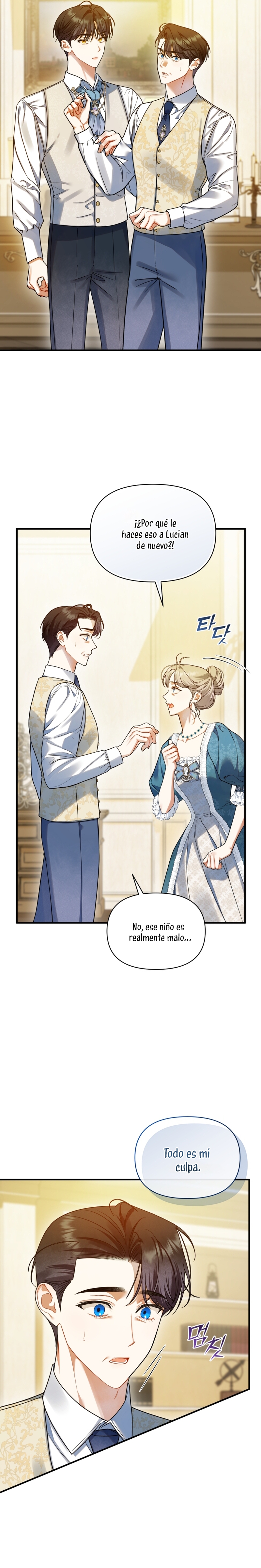 Me convertí en la hermana menor de un protagonista obsesivo Capítulo 57 - Página 8