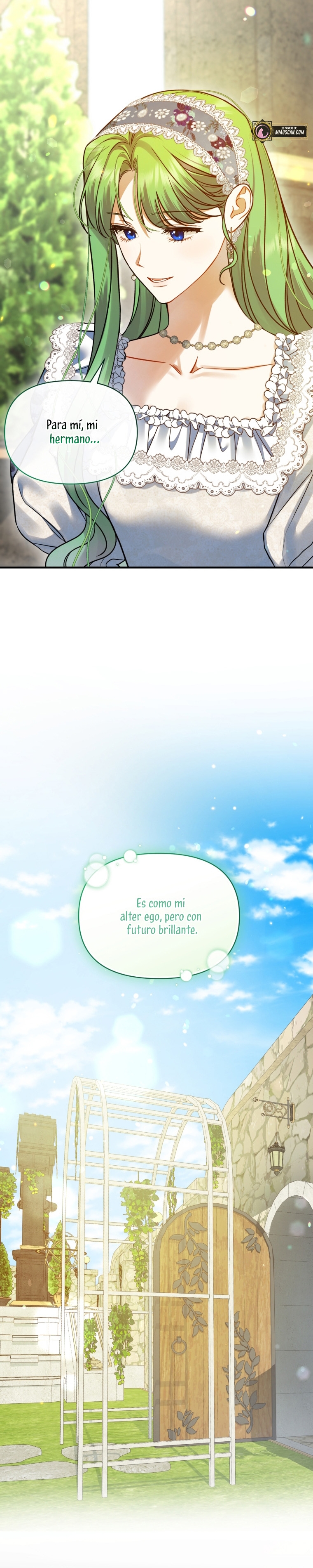 Me convertí en la hermana menor de un protagonista obsesivo Capítulo 58 - Página 38