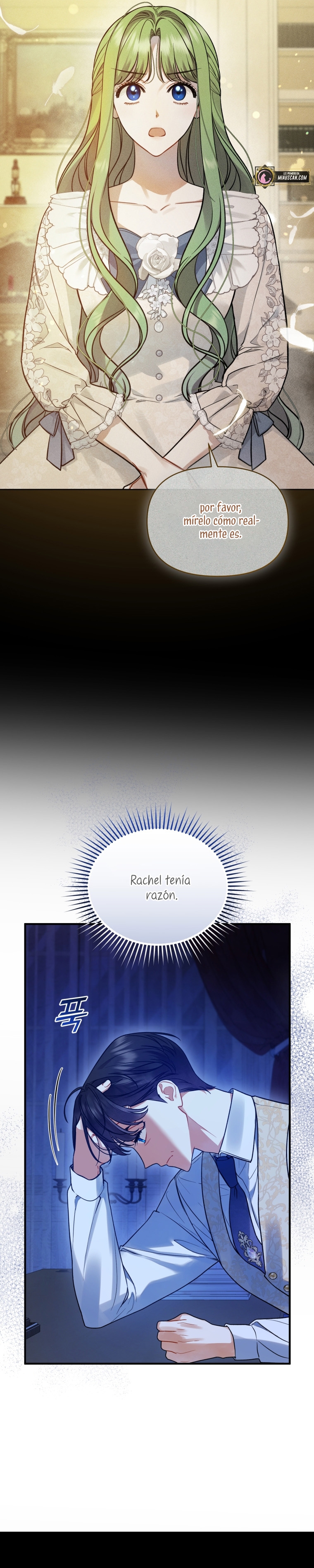 Me convertí en la hermana menor de un protagonista obsesivo Capítulo 58 - Página 9