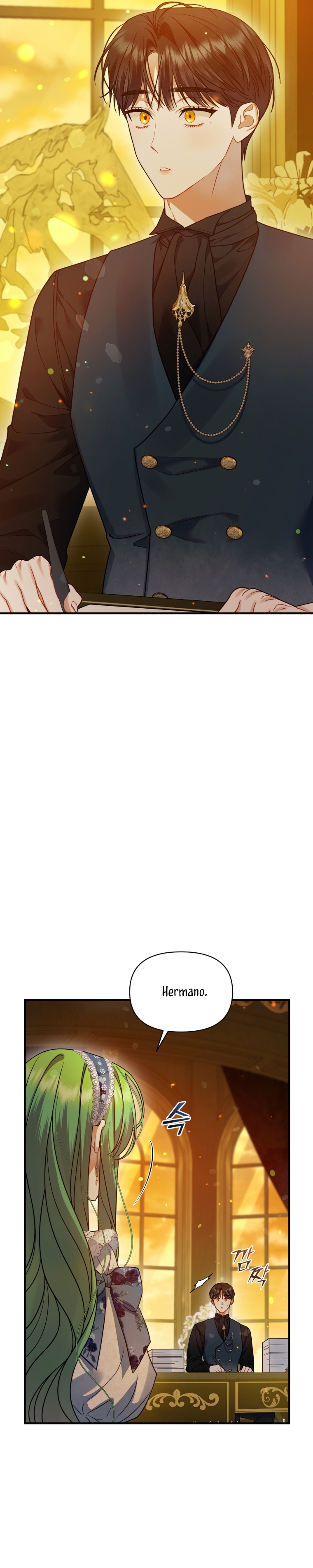 Me convertí en la hermana menor de un protagonista obsesivo Capítulo 59 - Página 11