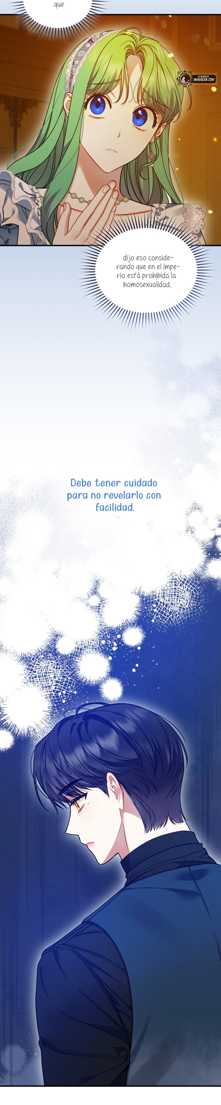 Me convertí en la hermana menor de un protagonista obsesivo Capítulo 59 - Página 35