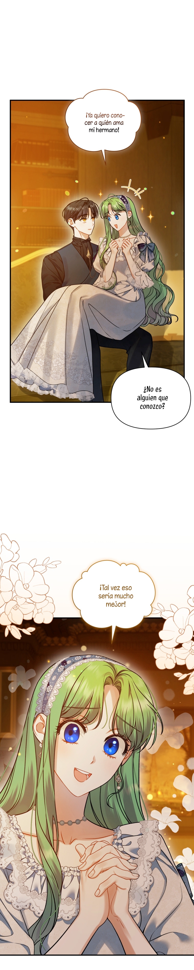 Me convertí en la hermana menor de un protagonista obsesivo Capítulo 60 - Página 41