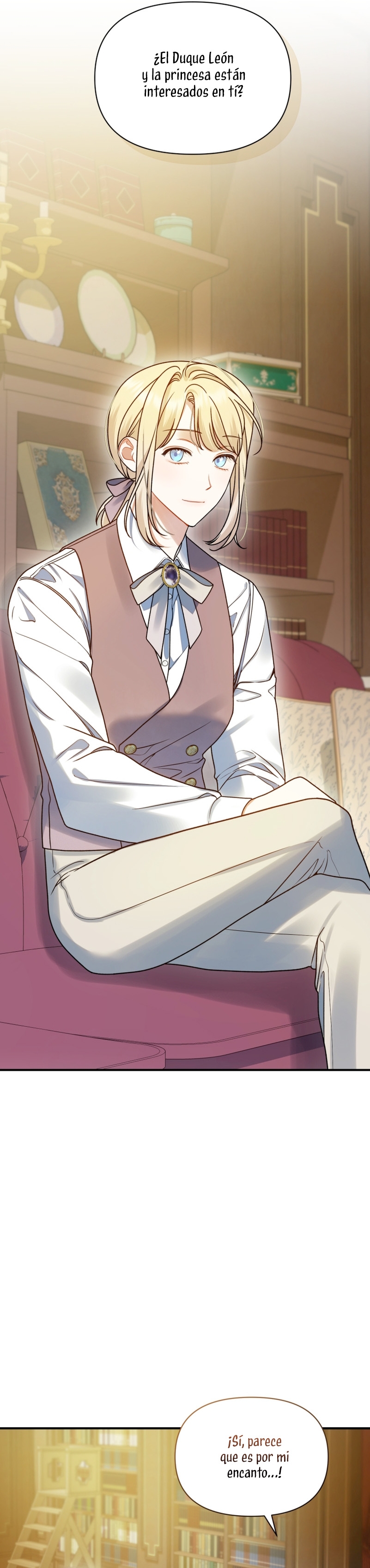 Me convertí en la hermana menor de un protagonista obsesivo Capítulo 61 - Página 40