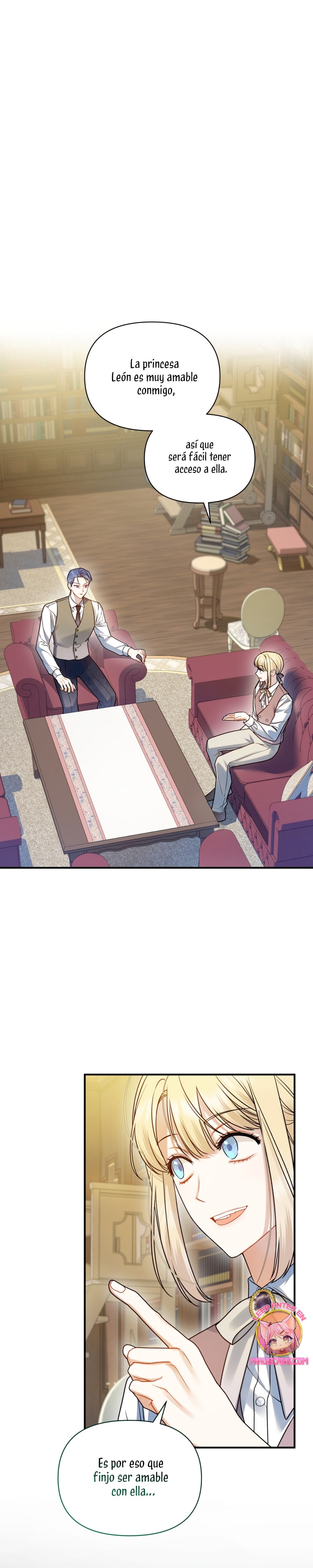 Me convertí en la hermana menor de un protagonista obsesivo Capítulo 62 - Página 3