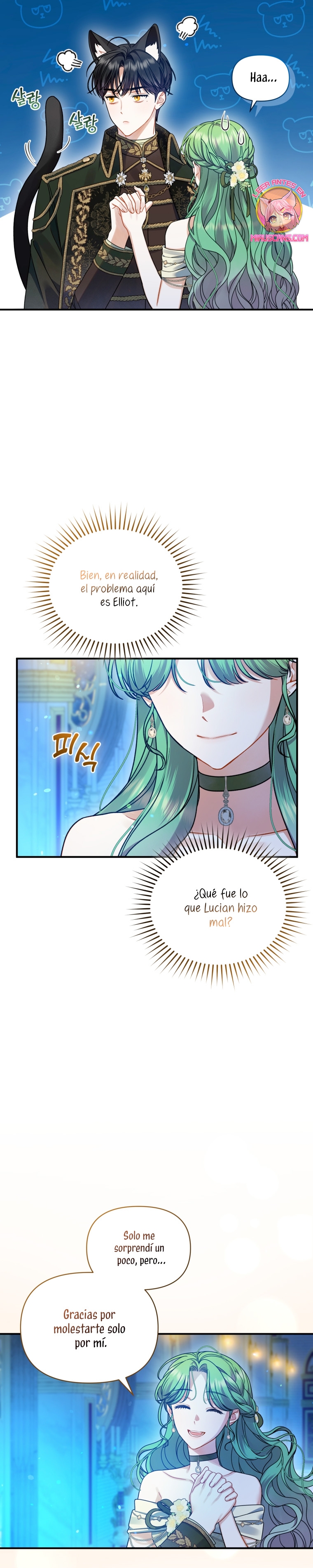 Me convertí en la hermana menor de un protagonista obsesivo Capítulo 63 - Página 19