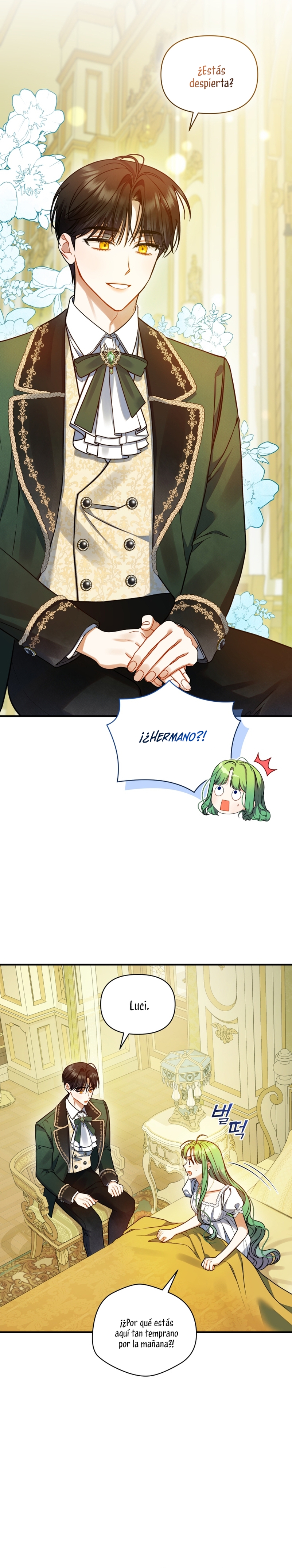 Me convertí en la hermana menor de un protagonista obsesivo Capítulo 67 - Página 4