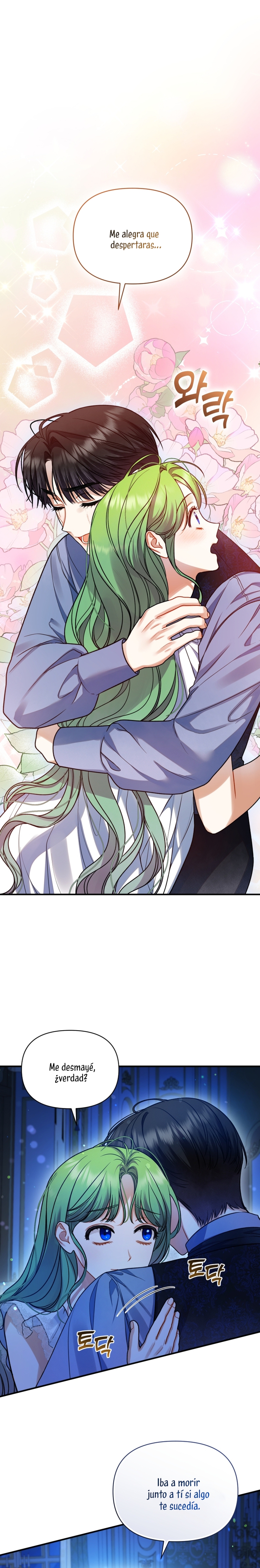 Me convertí en la hermana menor de un protagonista obsesivo Capítulo 70 - Página 4