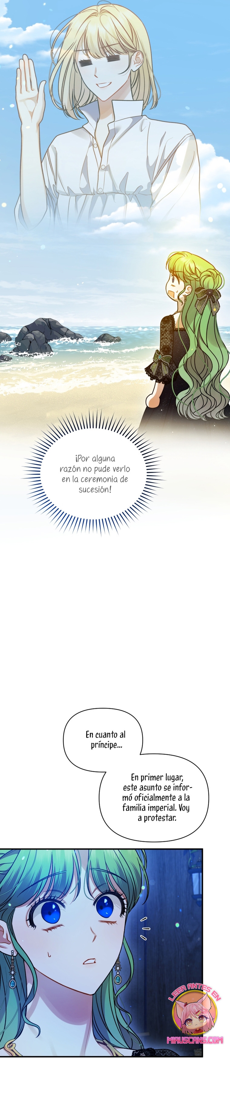 Me convertí en la hermana menor de un protagonista obsesivo Capítulo 74 - Página 35