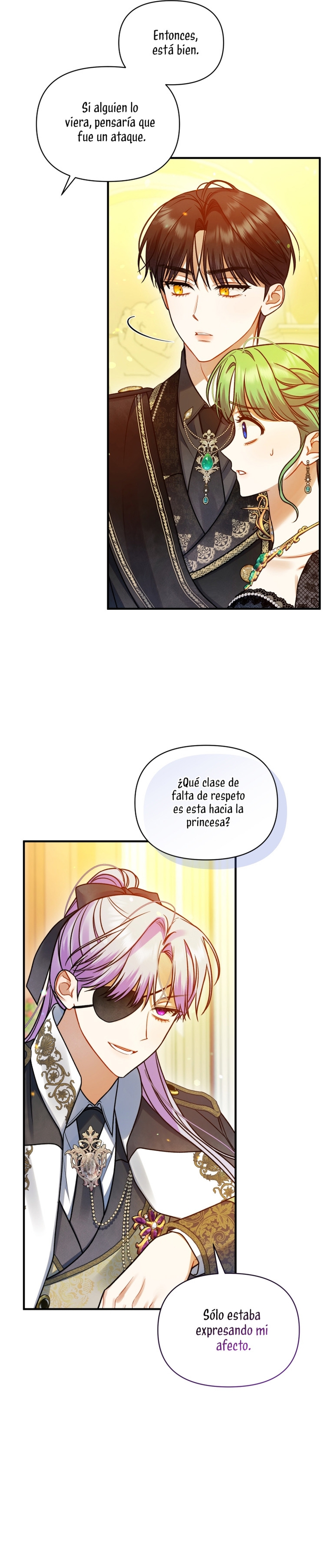 Me convertí en la hermana menor de un protagonista obsesivo Capítulo 74 - Página 9