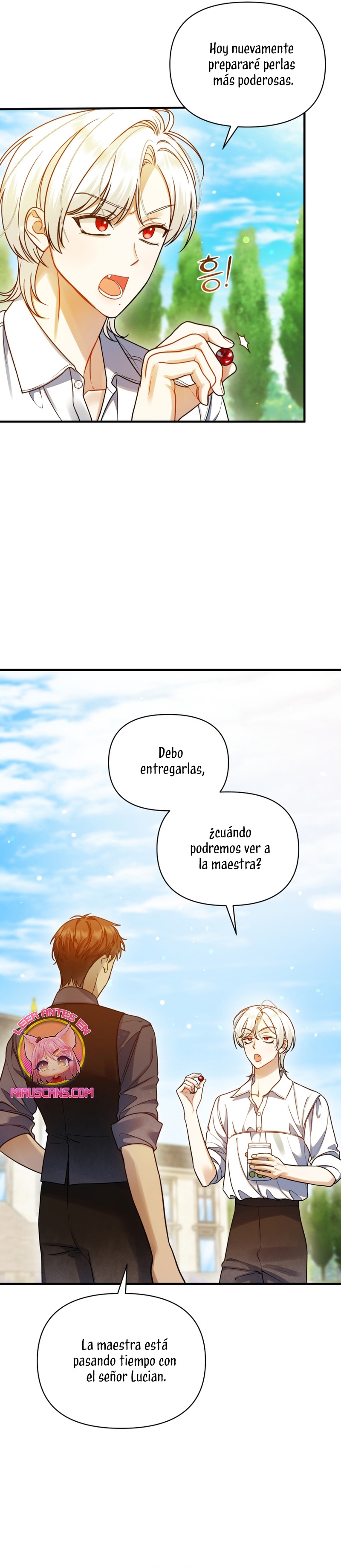 Me convertí en la hermana menor de un protagonista obsesivo Capítulo 78 - Página 11